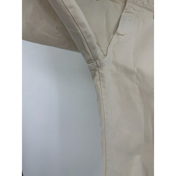 Todd Snyder Mens 5 Pockets Chino Pants 32x30 Straight Fit Off White Casual - Picture 6 of 13